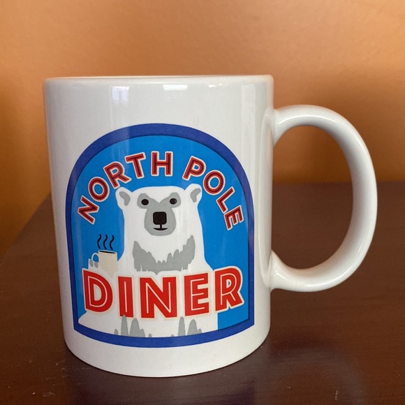 North Pole Diner Coffee Mug with box - Picture 3 of 11